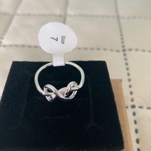 Katherine Winters Sterling Silver Knot ring.